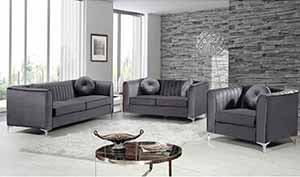 New luxury style velvet chesterfild sofa sets